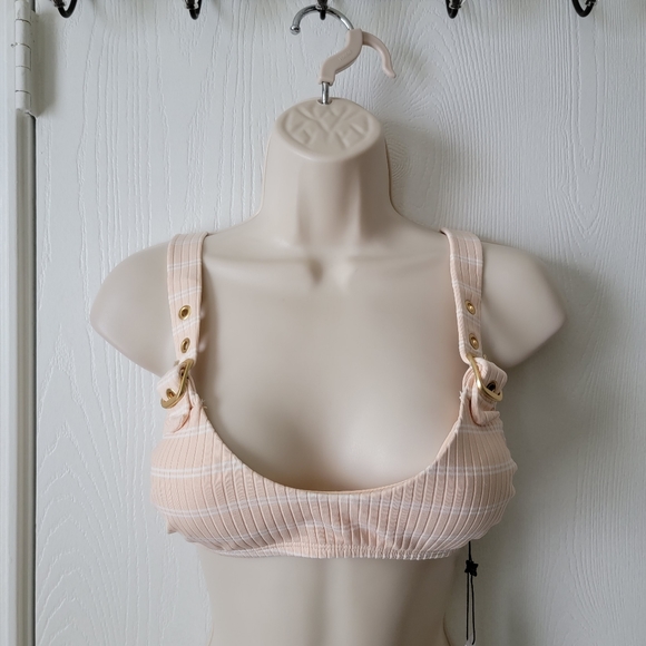 BcbGeneration One of the Boys Striped Bikini Top - Picture 2 of 8